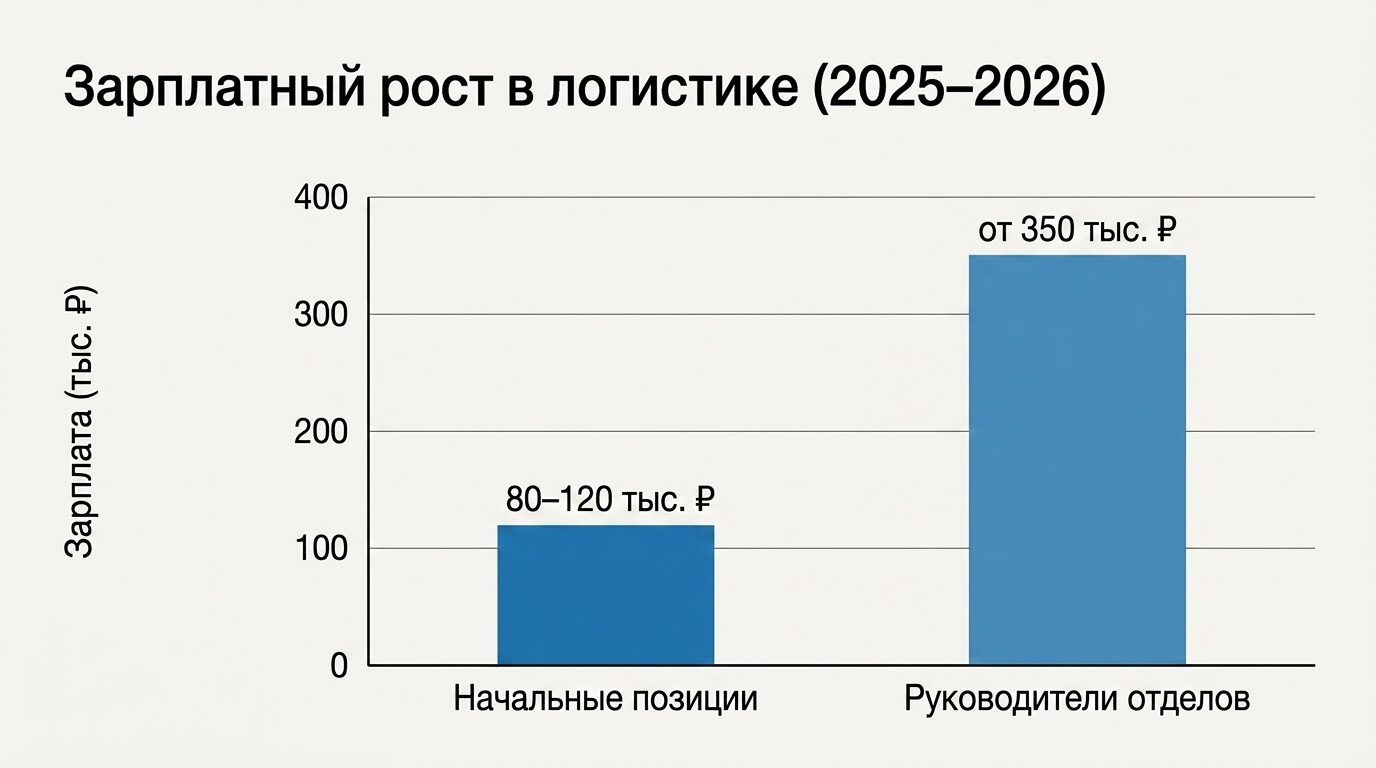 Зарплатный рост в логистике